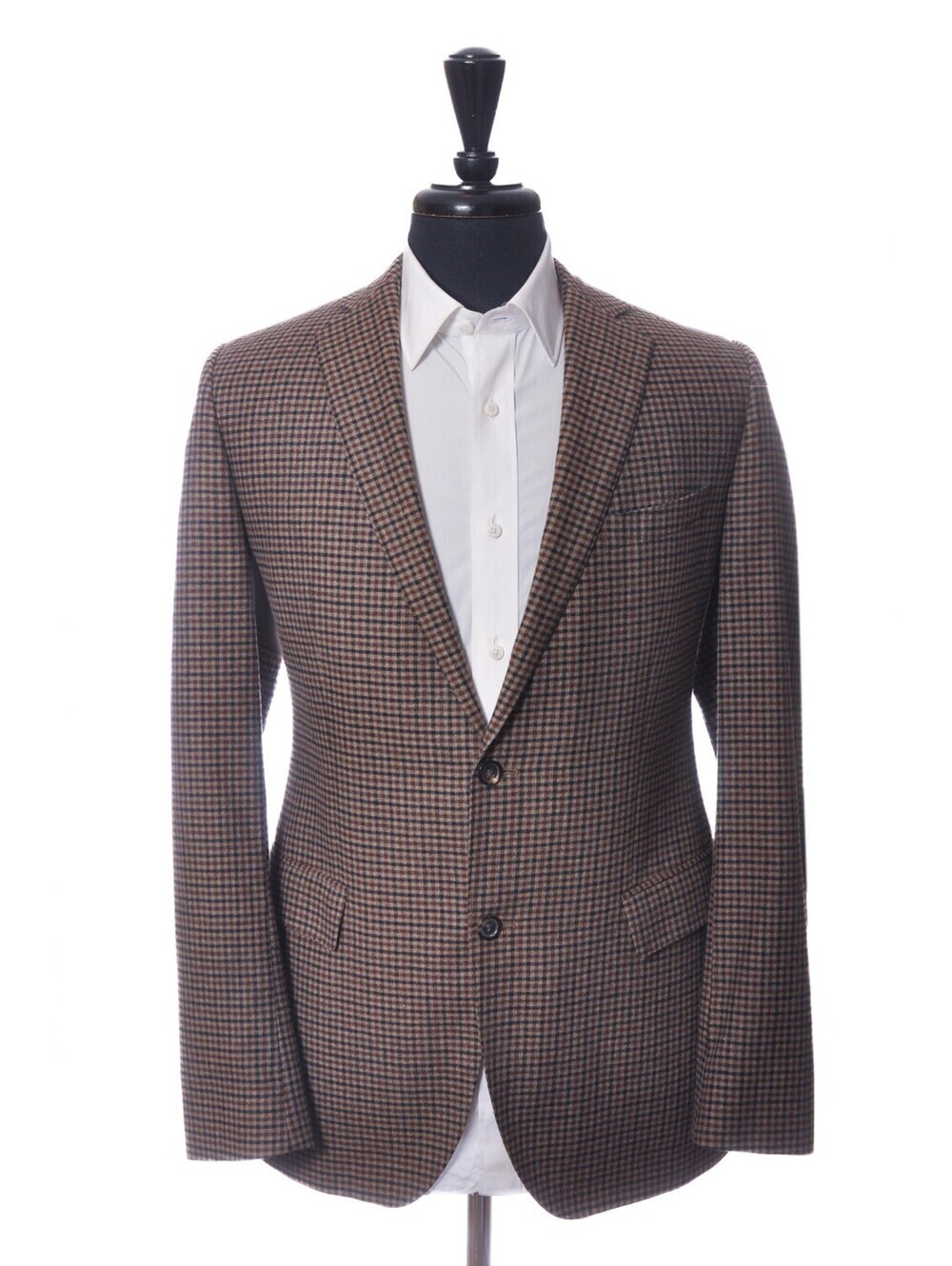 Hugo Boss Brown Check The Smith Blazer 42R 31660